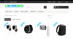 Desktop Screenshot of labonnedate.com